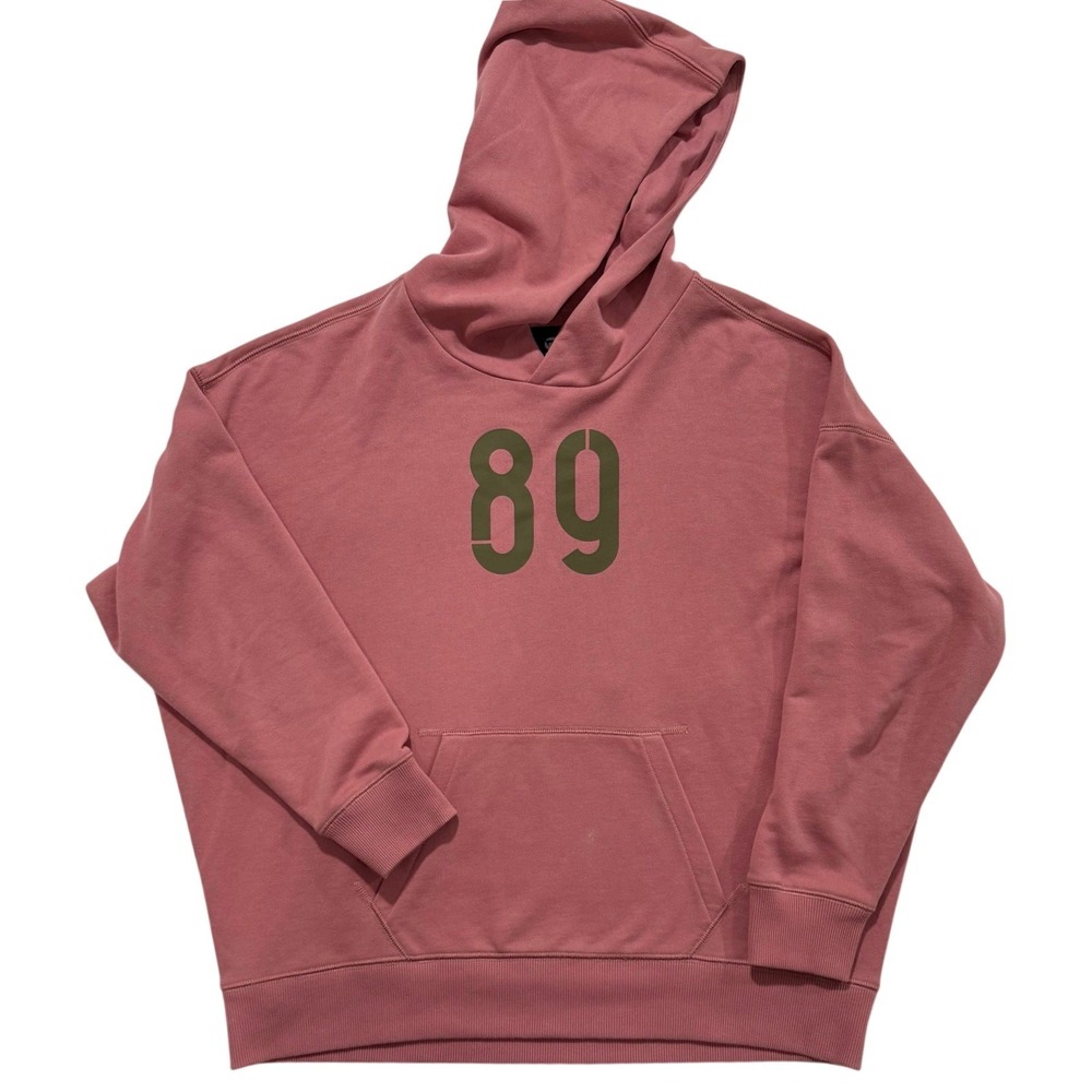 G-Star Raw Womens 89 Graphic Back Snaps Hoodie Dusty Rose Medium W101